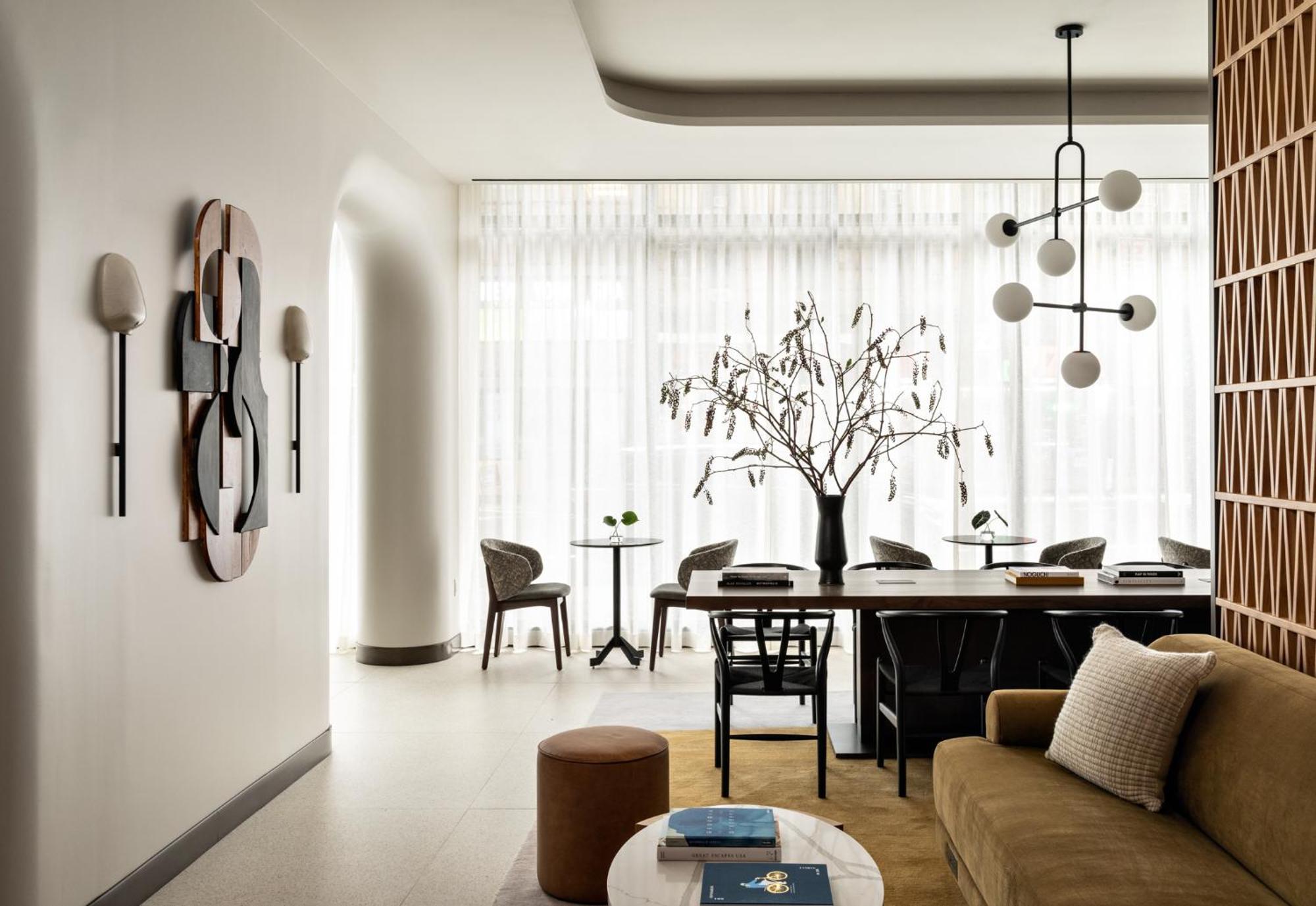 Kimpton Theta New York - Times Square By Ihg Hotel Bagian luar foto Interior of a private house in London